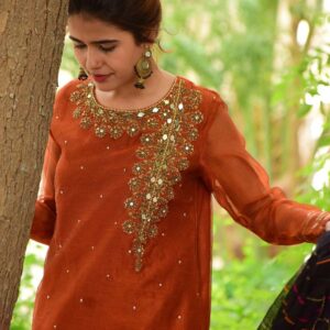 NARANGI DRESS - Image 6