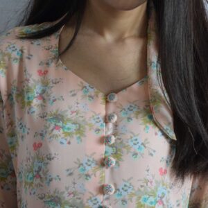 PINK FLORAL FROCK - Image 5