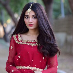 MAROON SLIT CUT DRESS - Image 5