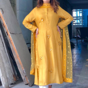 PEELA COTTON NET DRESS