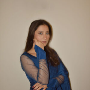 NAVY BLUE SILK SAREE - Image 13