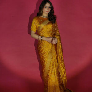 SHEHNAIYAAN’24 ( BANARSI MAYON SAREE ) - Image 2