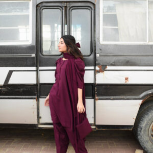 AKS (Burgundy Shalwar kameez ) - Image 6