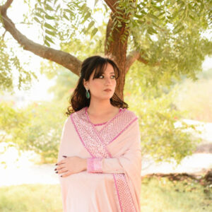 ROSIE LIGHT PINK SAREE - Image 7