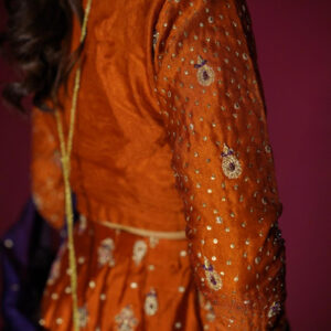 SHEHNAIYAN'24 (MEHANDI RUST LEHANGA ) - Image 6