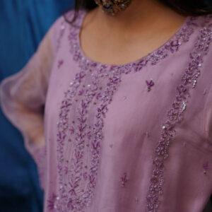 SAFFRN COLLECTION '24 ( LILAC ORGANZA ) - Image 4