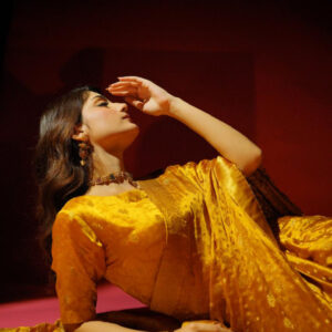 SHEHNAIYAAN’24 ( BANARSI MAYON SAREE ) - Image 7