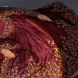 SHEHNAIYAAN ‘24 ( BURGUNDY BARAAT DRESS ) - Image 7