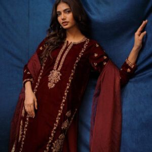 SAFFRON COLLECTION ‘24 MAROON VELVET - Image 10