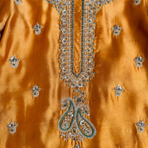 SHEHNAIYAN'24 (MAYON YELLOW ORANGE SHALWAAR) - Image 8
