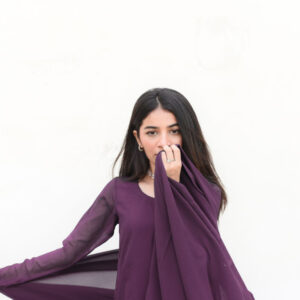 KS By Amna Ismail ( JAMNI PLAZO DRESS) - Image 4