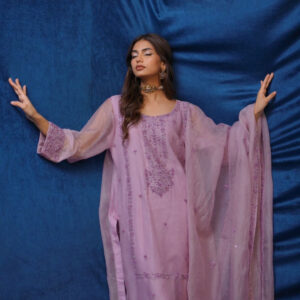 SAFFRN COLLECTION '24 ( LILAC ORGANZA ) - Image 3