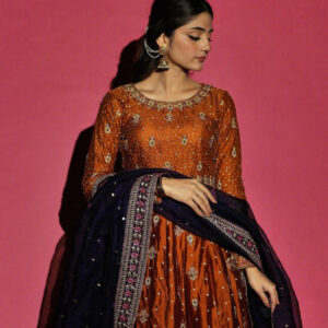 SHEHNAIYAN'24 (MEHANDI RUST LEHANGA ) - Image 9
