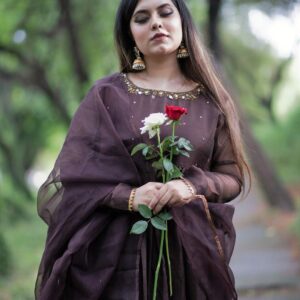 DARK BROWN PISHWAS - Image 2