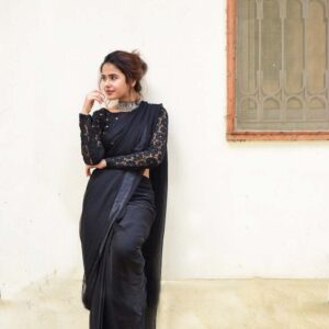 BLACK STONE SAREE