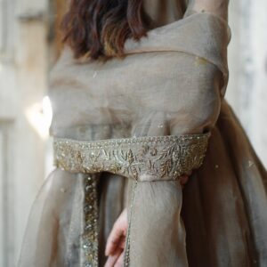 ZEBAISH E ZAMANA ( CHAMPANGE DRESS ) - Image 2