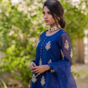 ROYAL BLUE TROUSER SHIRT - Image 4