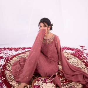 MEETHI EID '24 ( MAUVE EMB DRESS ) - Image 4