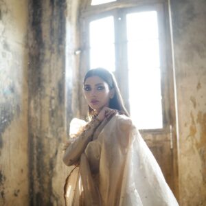 ZEBAISH E ZAMANA ( GOLDEN DRESS ) - Image 2