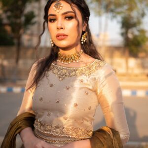 GOLDEN LEHANGA CHOLI - Image 4