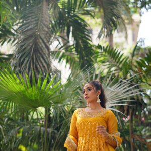 ROSHAN ( YELLOW EMBRIODERED DRESS ) - Image 6