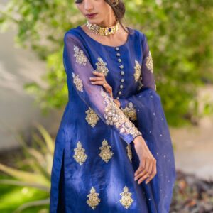 ROYAL BLUE TROUSER SHIRT - Image 2