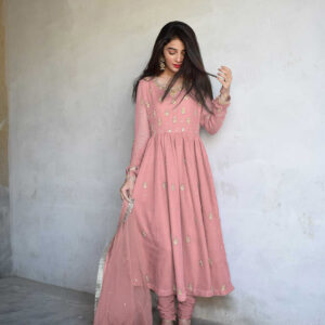 PASTEL ANARKALI FROCK - Image 5
