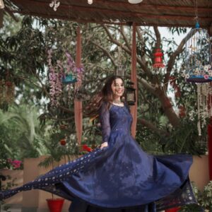 DARK BLUE DRESS - Image 5