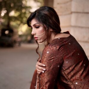 LAJPAAL "BROWN BROCADE" - Image 5