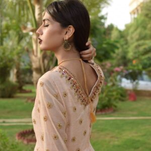 TUMBLEWEED CRUSHED LEHANGA DRESS - Image 3