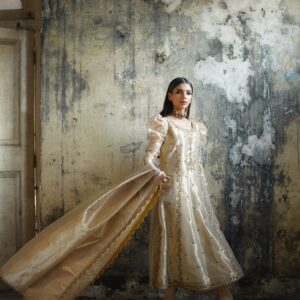ZEBAISH E ZAMANA ( GOLDEN DRESS ) - Image 5