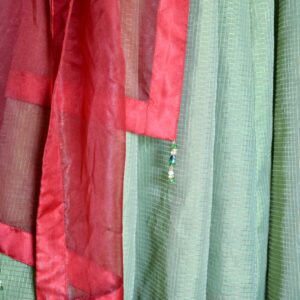 PARROT GREEN ANARKALI PISHWAS - Image 2
