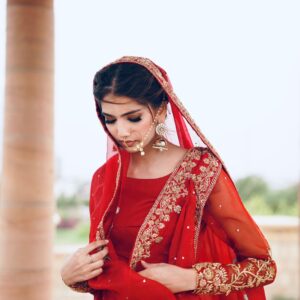 SURKH BRIDAL LEHANGA - Image 7