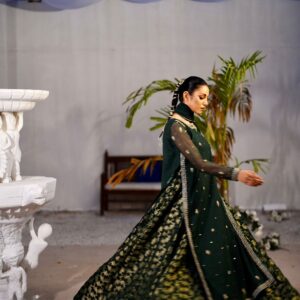BAGHBAAN (GREEN LEHANGA DRESS) - Image 7