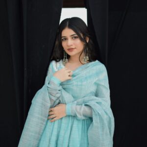 SKY BLUE KHADDI PISHWAS - Image 3