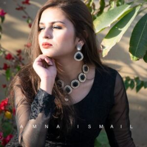 NEGRA (black embrioded full pishwas) - Image 7