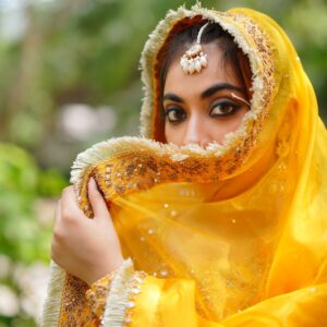 ROSHAN ( YELLOW EMBRIODERED DRESS ) - Image 5