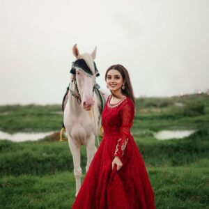 RED CAPARISON DRESS - Image 2