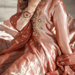 PINK/GOLD LAMA DRESS - Image 3