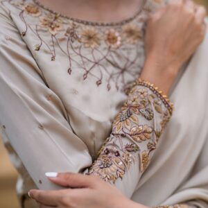 CREAMY SILK SAREE - Image 5