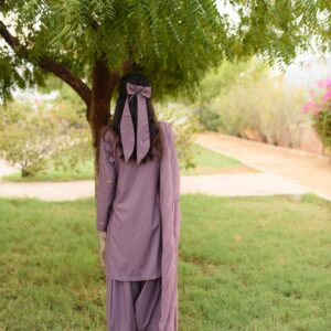AKS ( MAUVE SHALWAR KAMEEZ ) - Image 7