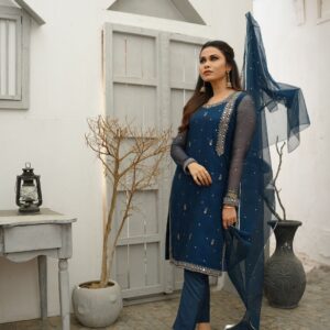 TANGAROA SHEESHA WORK DRESS