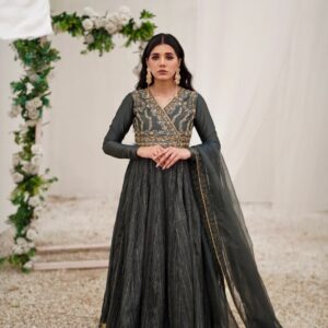 BAGHBAAN ( GREY ANGRAKHA CRUSHED PISHWAS )