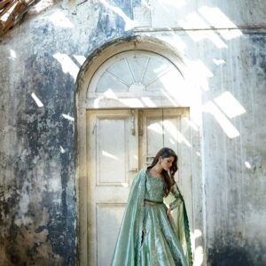 ZEBAISH E ZAMANA ( Lama lehanga choli ) - Image 10