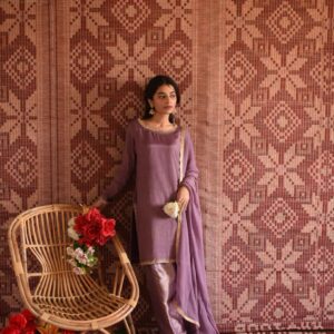 SEMI FORMAL '24 ( LAVENDER SHALWAR KAMEEZ )