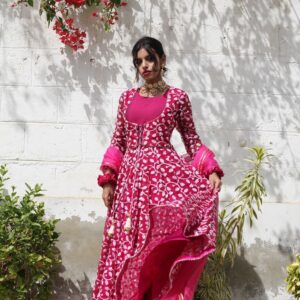RUBY EMBRIODED PISHWAS - Image 2