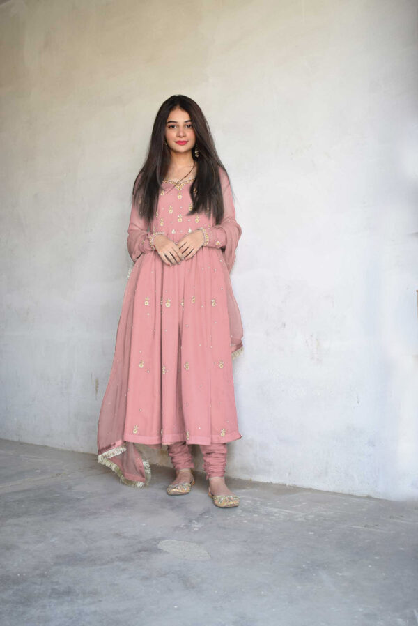 PASTEL ANARKALI FROCK
