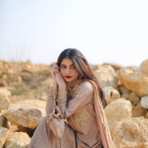 FAWN COTTON SILK DRESS - Image 5
