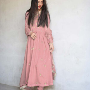 PASTEL ANARKALI FROCK - Image 6