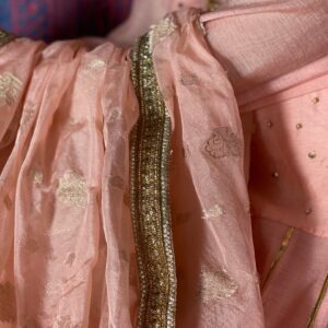 ROSE PINK PEARL ANARKALI - Image 4